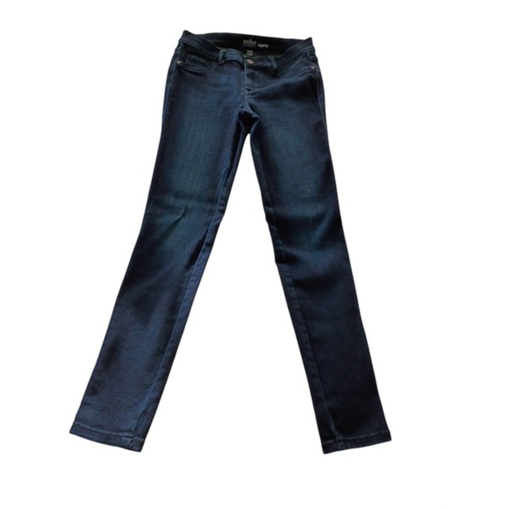 New York & Co Soho Jegging Jeans Dark‎ Wash Stretch Denim 2/25x29